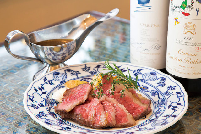 【二条城前】ローストビーフの店 Watanabe　ローストビーフ（コース5,000円の一皿）  