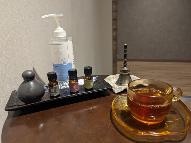 【軽井沢マリオットホテル】「庵スパ KARUIZAWA」でスパ後に提供されるお茶
