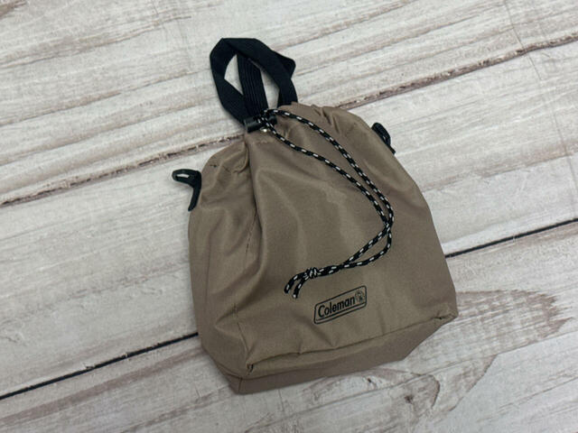 手持ち巾着タイプでも持てます