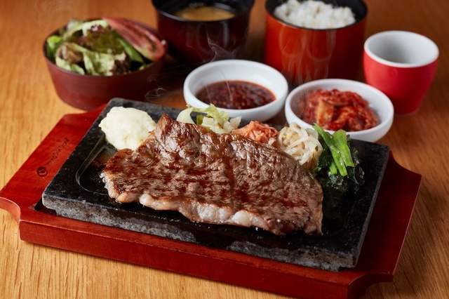 鳥取和牛ロースステーキランチ