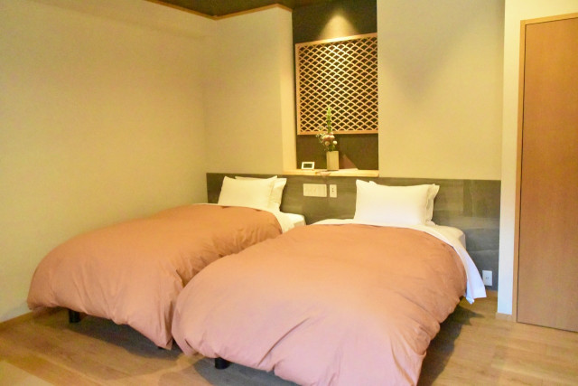 箱根 風雅／離れ～Miyabi邸～／高品質のベッドマット〈サータ〉を使用