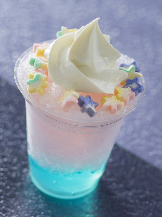 クリーム・シェイブアイス(ピーチ&ブルーゼリー) 550円｜東京ディズニーリゾート「ディズニー七夕デイズ」2019