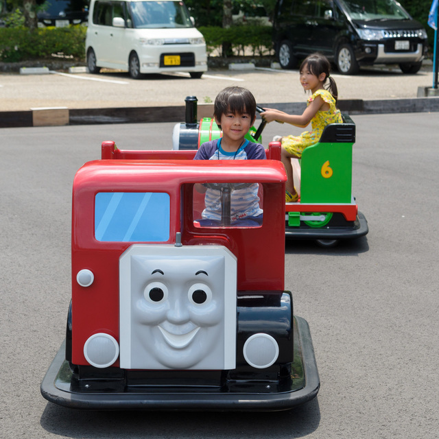 千頭駅構内「トーマスフェア」
