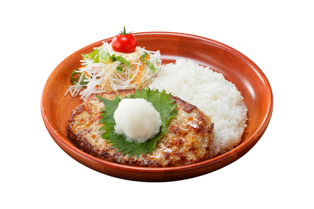 5位 おろしそバーグディッシュ(150g ¥905 / 300g ¥1,345)【2022年びっくりドンキー売上ランキングTOP10】