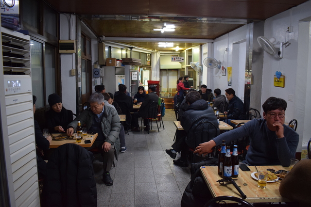 『ジョンイル・シュポ』は有名店なので、タクシーの運転手さんに店名を告げれば連れて行ってもらえる