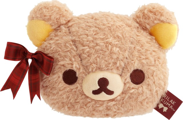 【リラックマ新商品「ぬいぬいリラックマ」】「ぬいぐるみポーチ」2,200円