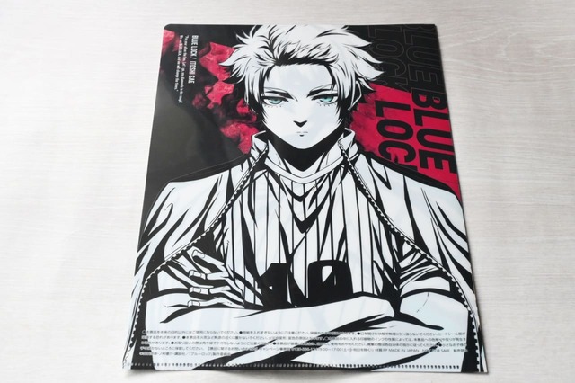 【「ファミマで熱狂！6月はブルーロックで盛り上がれ！」キャンペーン】「A4クリアファイル」線画バージョンの糸師冴