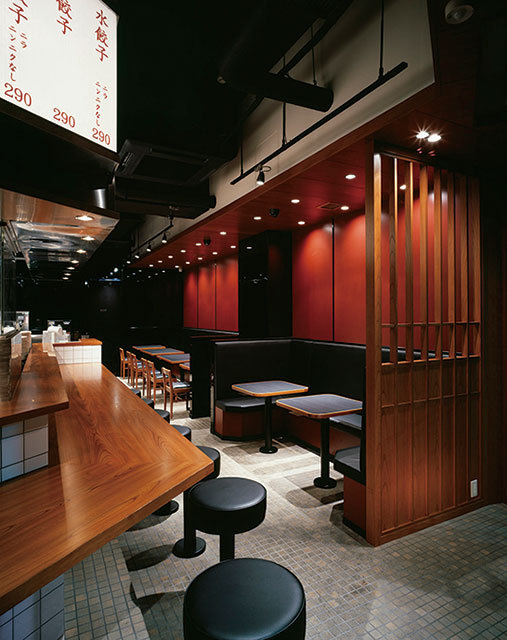 安うま餃子ランチ・新宿／餃子の福包 新宿店　内観