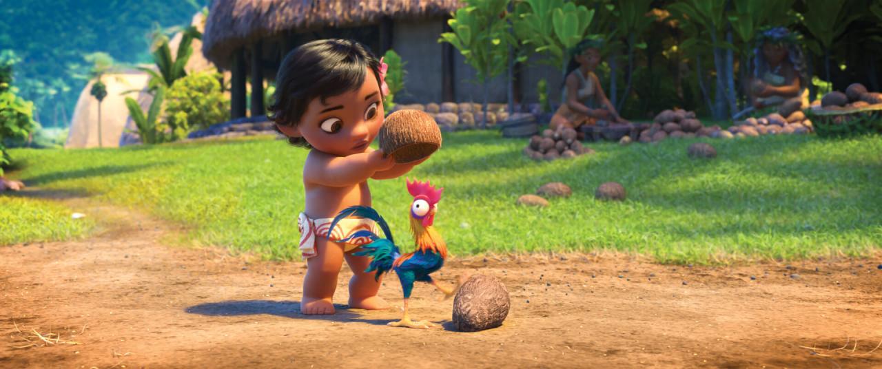 ディズニートリビア】『モアナと伝説の海』ニワトリ“ヘイヘイ”が