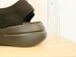 【GLOBAL WORK らくっションフィットサンダル】ソールは約5cm。スタイルアップも叶います♪
