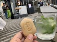 和菓子とモヒートの組み合わせが意外と美味しい