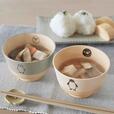 【ベルメゾン】Suicaのペンギン 優しい色合いの食洗機・レンジ対応汁椀2柄セット［日本製］　税込2,990 円