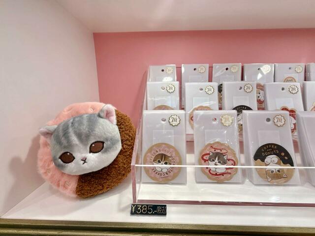 【mofusand TOKYO】スマホに貼れるステッカー。ひとつは欲しいグッズです♪