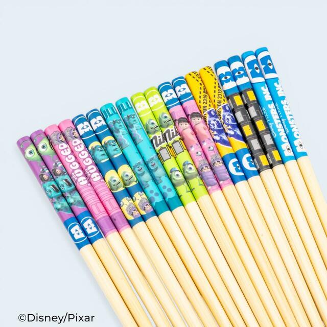ブラインド 竹箸21cm「モンスターズ・インク」770円