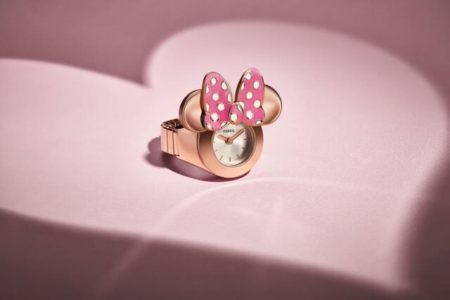 ディズニー・ミニーマウス・ウォッチリング リミテッドエディション LE1189（税込24,200円）