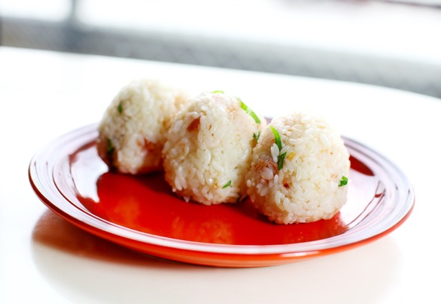 刻んだ青じそを混ぜてもOK!　おにぎりにしてもおいしい♪