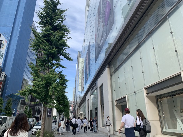 銀座の松屋でBBQ！