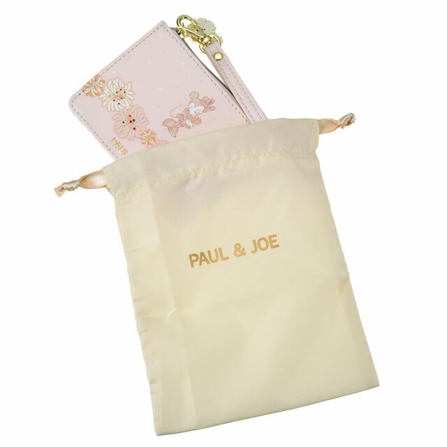 【PAUL ＆ JOE La Papeterie】ミニー 定期入れ・パスケース 巾着付き クリザンテーム 4,400円