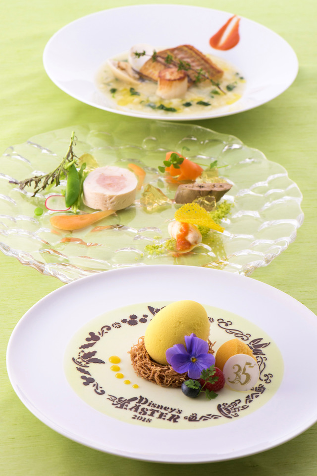 “ディズニー・イースター”ランチコース 5,000円|東京ディズニーシー・ホテルミラコスタ「ベッラヴィスタ・ラウンジ」