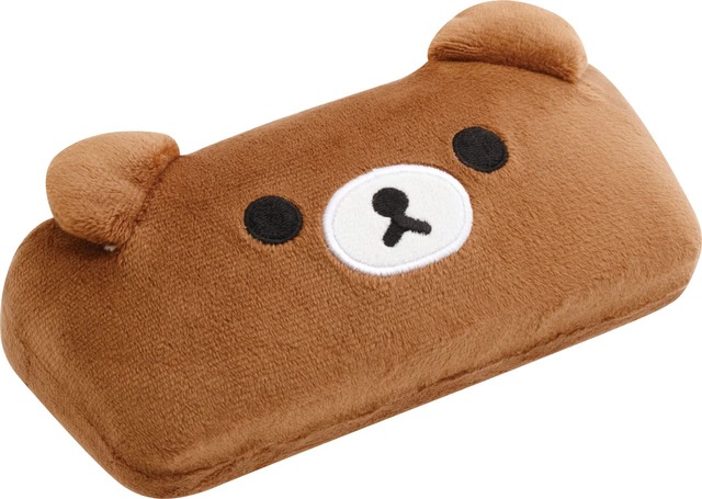 【リラックマ新商品】「ぬいぐるみメガネケース」チャイロイコグマ　2,860円