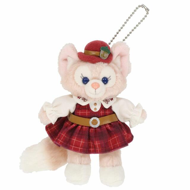 ぬいぐるみバッジ｜2,400円｜「ダッフィー＆フレンズのオータム・ストーリーブック」スペシャルグッズ｜販売店舗：東京ディズニーシー「マクダックス・デパートメントストア」｜発売日：2023年9月7日（木）