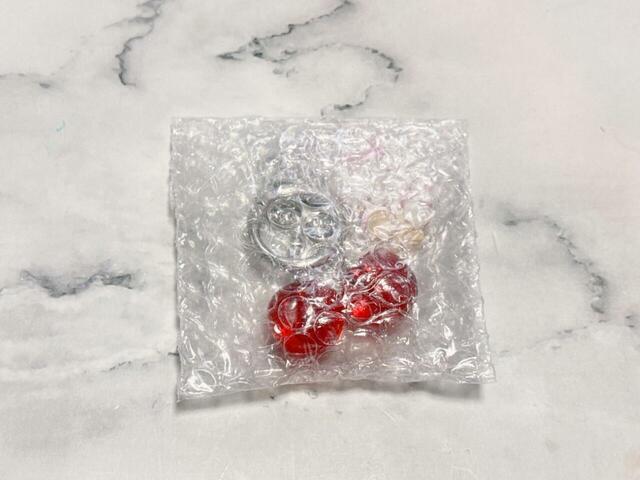 プチプチの袋に入っています