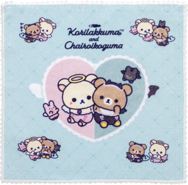 【コリラックマ and チャイロイコグマストア】「ミニタオル」770円