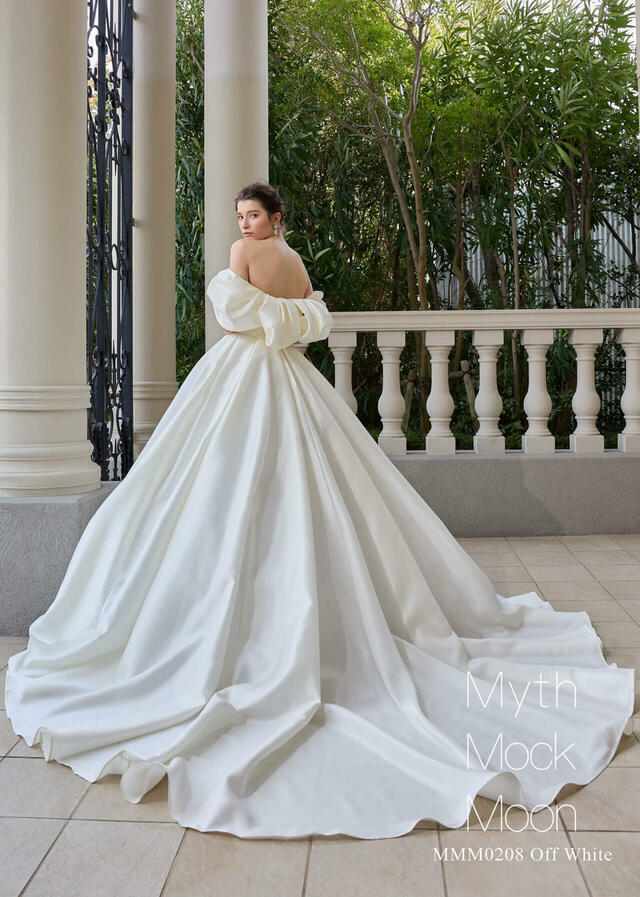 【クラウディア】Myth Mock Moon(ミスモックムーン)新作ウェディングドレス|MMM0208_OffWhite