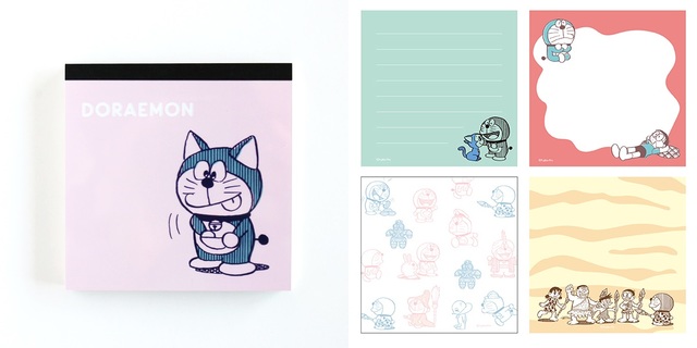 【大長編ドラえもん】メモパッド・スクエア Pink