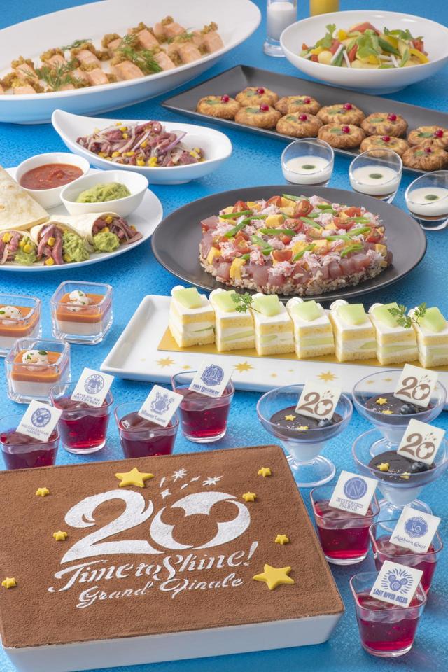 「オチェーアノ」“東京ディズニーシー20周年：タイム・トゥ・シャイン！” グランドフィナーレ・ブッフェ