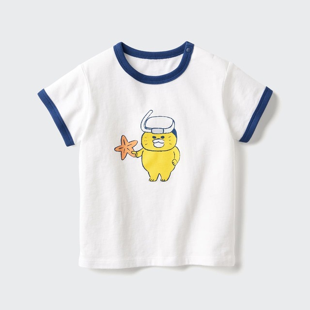 【ユニクロ「絵本コレクション UT/ノラネコぐんだん」¥990】ノラネコたちの様に子どもたちにも元気に過ごしてもらいたいという想いが込められているそう