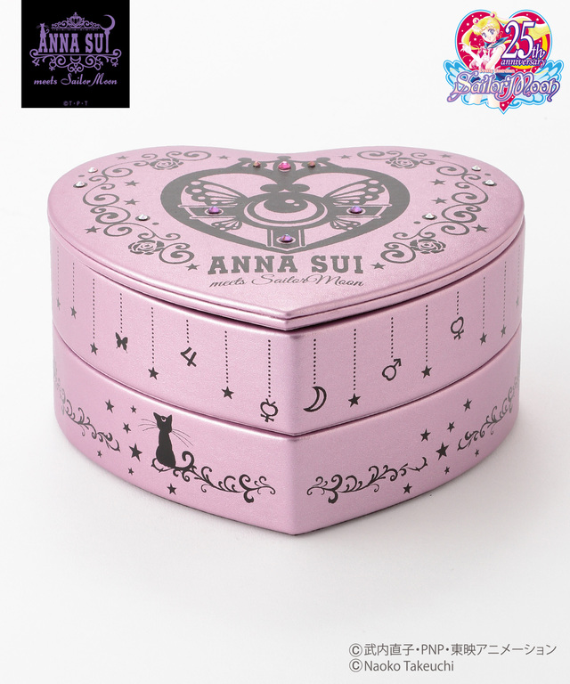 ANNASUIコラボ コズミックハートジュエリーボックス
