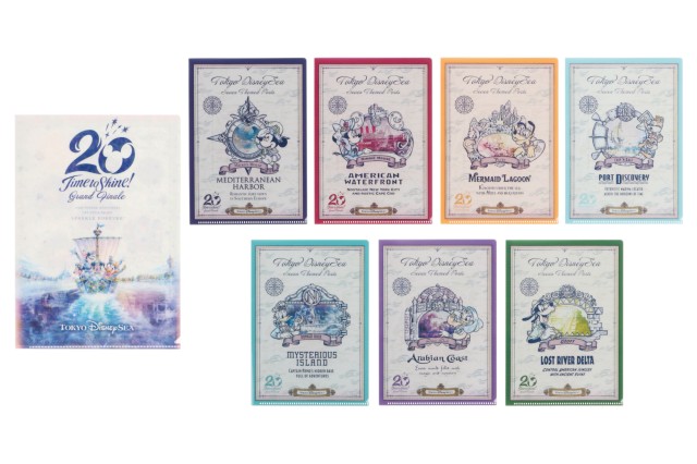 クリアホルダーセット 1,500円｜A4クリアホルダー×1枚、A5クリアホルダー×7枚