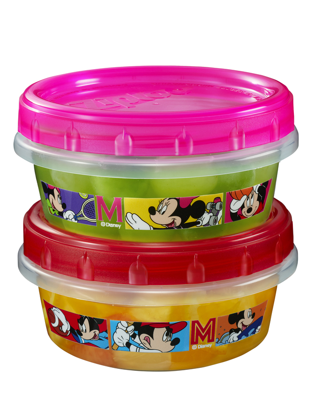 ジップロック® スクリューロック®300ml　2個入 ＜ミッキー＆ミニー＞20