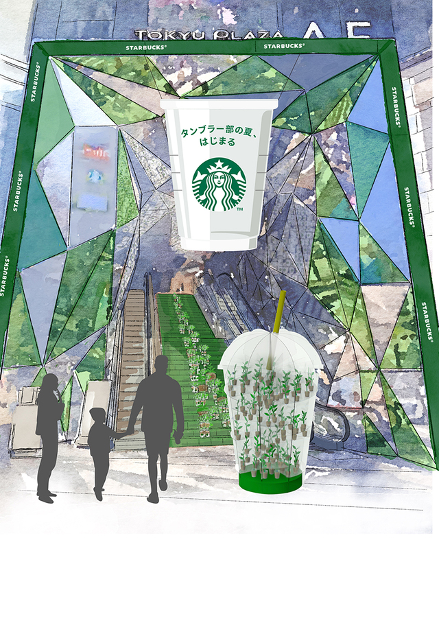 イメージビジュアル【スターバックス「タンブラー部」】