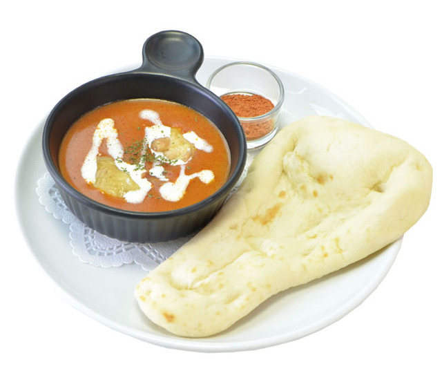 ちかウサおすすめ ナンのおいしいカレー（950円）｜『A3!』×「アニメイトカフェ」コラボレーション第3弾