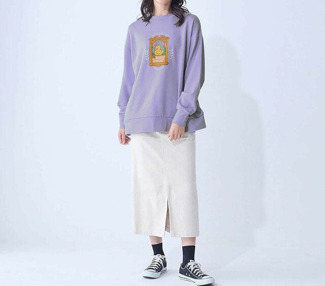 ユニセックス裏毛プルオーバー（選べるキャラクター）｜￥2,990 （税込）