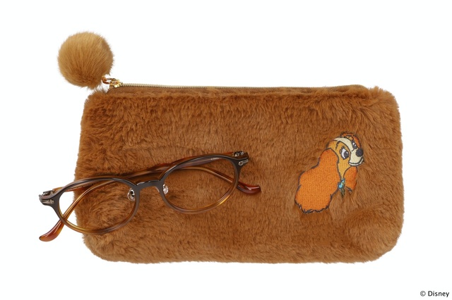 ZA221026_48E1（ブラウングラデーション）｜『わんわん物語』 レディ｜13,300円（税込・セットレンズ代込）｜ディズニー コレクション created by Zoff “FURRY series”