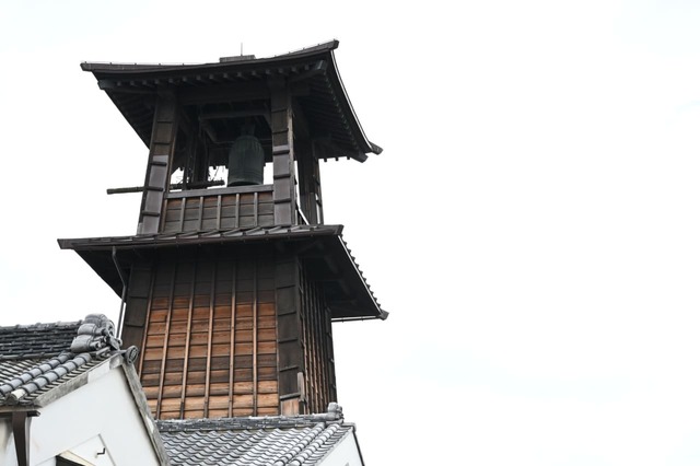 【SNOOPY Village 川越】川越のシンボルである「時の鐘」