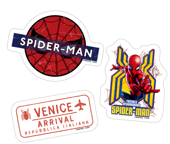 H賞（全6種）トラベルステッカー（3枚セット）