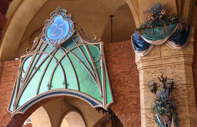 東京ディズニーシー25周年「スパークリング・ジュビリー」デコレーション