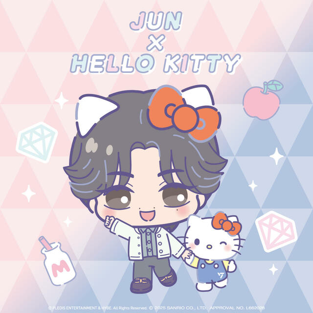 「JUN」 × 「ハローキティ」