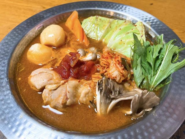 「トマトキムチ鍋」