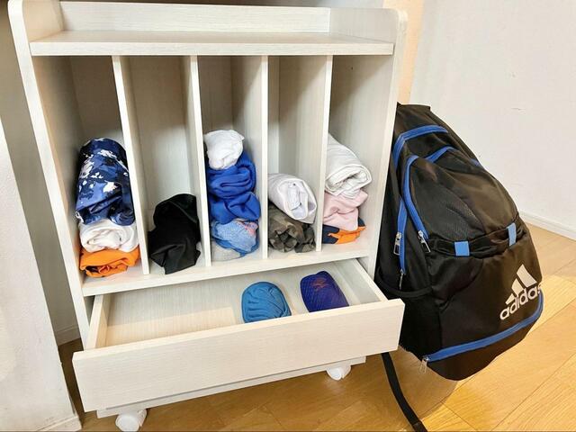 【ニトリ　ランドセルラック】まだ収納スペースに余裕があります