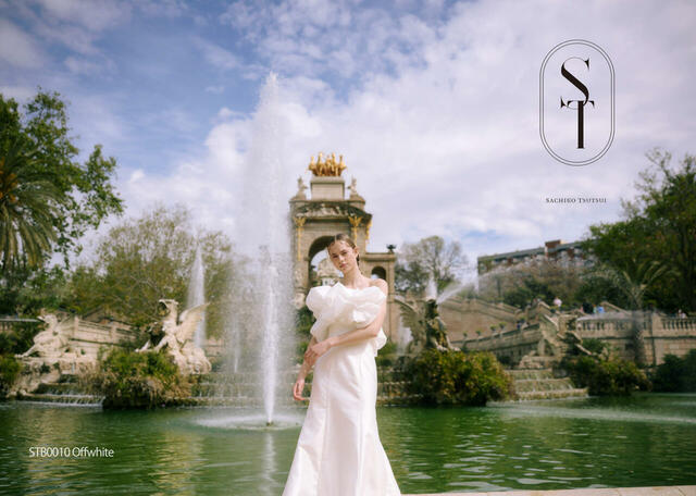 クラウディア｜「ST（サチコツツイ）」新作ウェディングドレス｜STB0010_Offwhite
