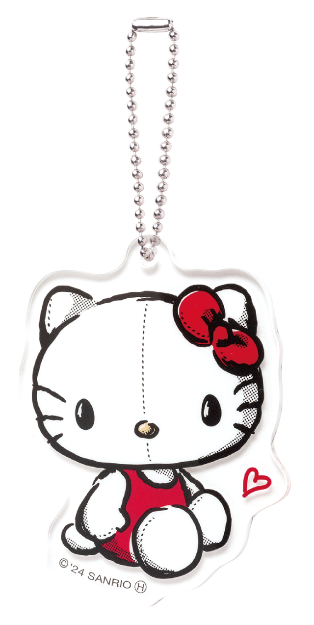 E賞アクリルチャーム（全12種）【Happyくじ『HELLO KITTY 50th〜ハッピーアニバーサリー★〜』】