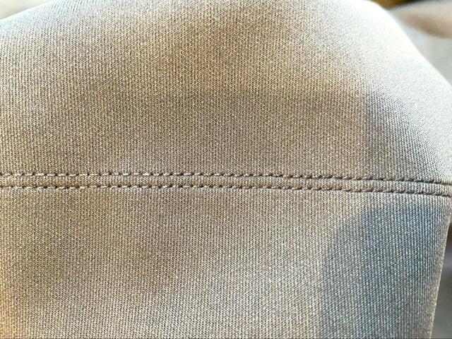 【GLOBAL WORK  上品スウェットセットアップ】細部もしっかり縫われていて、ほつれなどもない丁寧な作りです♪
