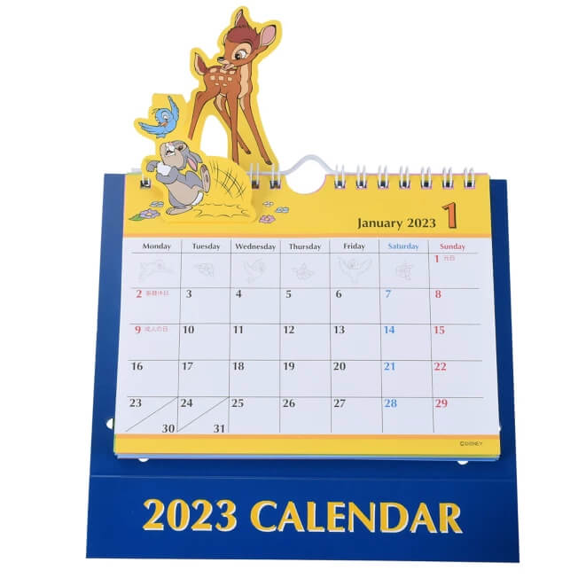 ディズニーホテル　卓上カレンダーホルダー 2025Calendar ヴィンテージミッキー 卓上カレンダー2025年