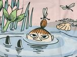 【紀ノ国屋×MOOMINコラボ】「ムーミンコンパクト リトルミイ」湖にぷかぷか浮かぶリトルミイがかわいすぎる〜!