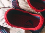 【ワークマン LIGHT(ライト) スリッポン】赤のラインがおしゃれ